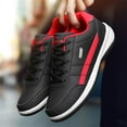 thumbnail image 2 of Dumajo Mens Shoes Fashion Running Sneaker Casual Leather Sport Shoes Breathable Comfortable Walking Shoes, 2 of 8