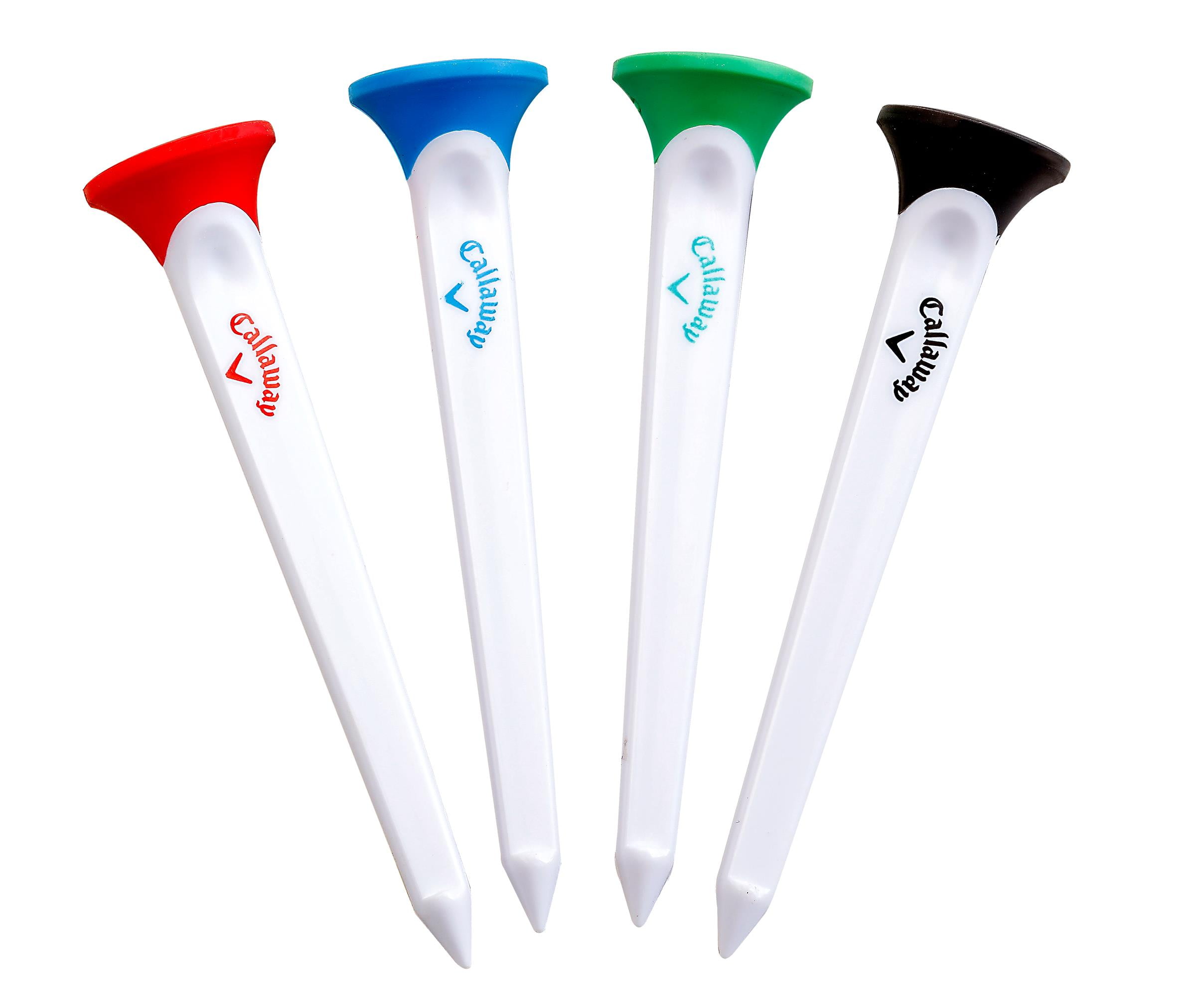 Callaway Golf ParTee Performance 3 1/4" MultiColored Tees (4Pack
