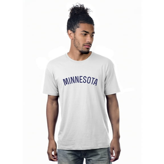 Daxton Premium Basic Crew Neck Short Sleeve Tshirt Cities Minnesota  Letter