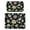 White-497, variant on 2 Pack Washable Rubber Leaves Multicolored Flower Dish Drying Mats for Kitchen Counter Home Large Coffee Bar Pad Accessories and Decor for Utensils Stemware (2pcs 18''x24''+19.5''x12'')