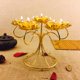 thumbnail image 3 of Soporte de de tallada con loto de retro, soporte de lámpara Ghee, candeliere Fengshui, decoración, adornos artesanales, 3 of 8