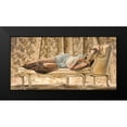 thumbnail image 2 of Jannace, Sergio 18x11 Black Modern Framed Museum Art Print Titled - Lady of Pearls, 2 of 5