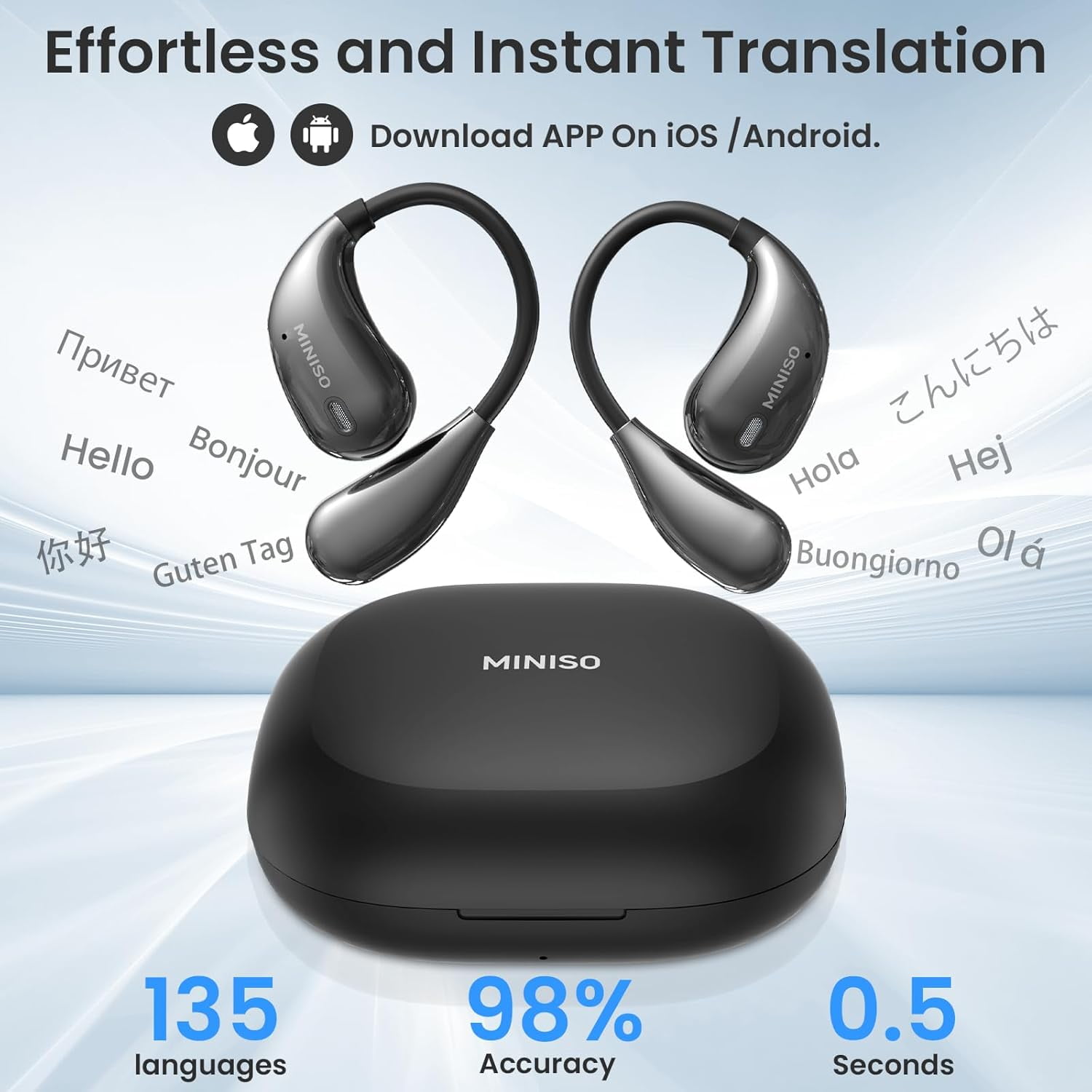 Hotel Mi In Ear Headphone Pro MINISO X33 AI Translation Wireless