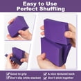 thumbnail image 4 of Purple Card Sleeves 200 Pack Compatible with MTG Card Sleeves,Sturdy Sleeves Matte Back Finish, Perfect Shuffling - Protect All Your Trading Cards Collectible Cards, Never Tear, 4 of 4