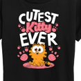 thumbnail image 3 of Garfield  - Cutest Kitty Ever  - Women's Short Sleeve Graphic T-Shirt, 3 of 5