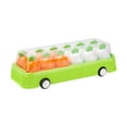 thumbnail image 2 of yotijay Kids Matching Puzzle Toy Preschool Geometric Bus Creative Matching Bus Cognitive Carrot, 2 of 9