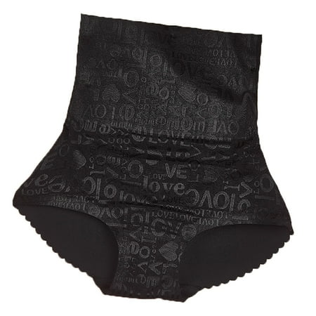 

Dadaria Womens Underwear Boyshorts High Waisted High Waist Nice Buttocks Peach Buttocks Belly-up Pants Slim Pants Black XS Female
