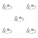thumbnail image 3 of Jumpingount Anillo abierto con letras mayúsculas, joyería para interiores y exteriores, regalo de Navidad Type8 NO8, 3 of 6
