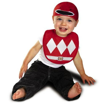 Red Ranger Bib Hat Infant Costume