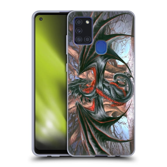 Head Case Designs Officially Licensed Ruth Thompson Dragons Malice Soft Gel Case Compatible with Samsung Galaxy A21s (2020)