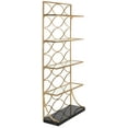 thumbnail image 2 of Safavieh Spano Glass 4 Tier Marble Base Etagere, 2 of 9