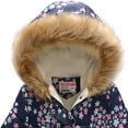 thumbnail image 2 of Veste Matelassée pour Enfants Garçons et Filles Mode Imprimé Dessin Animé Grand Garçon Col Long Veste Matelassée à Capuche, 2 of 5