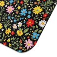 thumbnail image 5 of Pioneer Flower Floral Print Pattern Kitchen Dish Drying Mat 1 Pack, Ultra Absorbent Microfiber Drainer Mat, 16"x18", 5 of 6