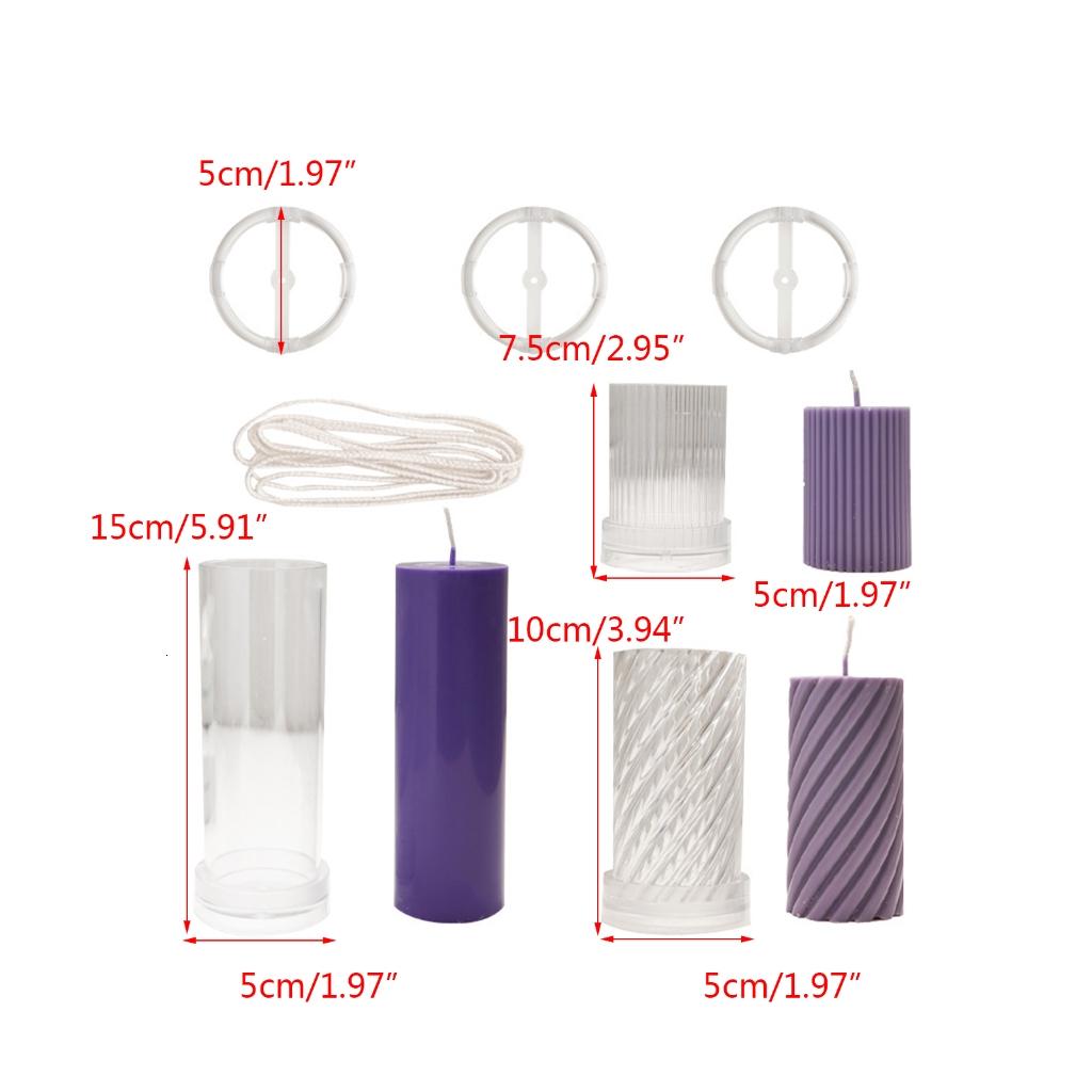 Handmade Candle Plastic Mold Candle Making Supplies Party Gift Candle Mold