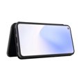 thumbnail image 5 of Case for Google Pixel 5A Magnetic Carbon Fiber Leather Folio Flip Case with Card Holder Kickstand, 5 of 5