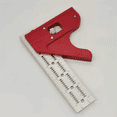 thumbnail image 3 of HOT Scalable Edge Ruler Triangle Angle Woodworking Measure Tool Adjustable Protractor, 3 of 4