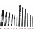 thumbnail image 2 of Juego de 12 extractores de pernos, pernos y tornillos rotos dañados de 4 mm a 25 mm con brocas, 2 of 5