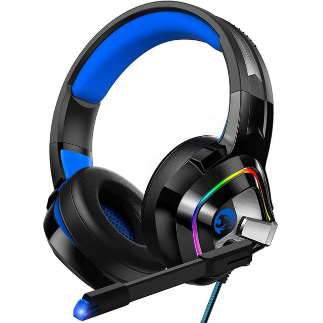 Audífonos Alambricos Ziumier Z66 Negro/Azul para Xbox One Play Station Nintendo Switch