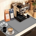 thumbnail image 3 of Mosiee Silicone Coffee Machine Mat Ice Maker Pad Insulation Anti-Slip Drain Pad 60X40Cm, 3 of 9