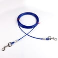 thumbnail image 4 of Cable de corredor de perros Zulema amarre Estacas jardín exterior Azul 5m Pets Tie Outs Estacas, 4 of 8