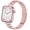 RosePink, variant on ZYX Slim Stainless Steel Band for Apple Watch, Women's 14mm Thin Metal Strap with Tool, Sliver, 38mm/40mm/41mm/42mm(Series 10 11)