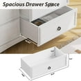 thumbnail image 3 of Relefree 7 Drawer Dresser Chests for Bedroom, Modern Farmhouse Chest of Drawers for Home Storage Organization,White, 3 of 9