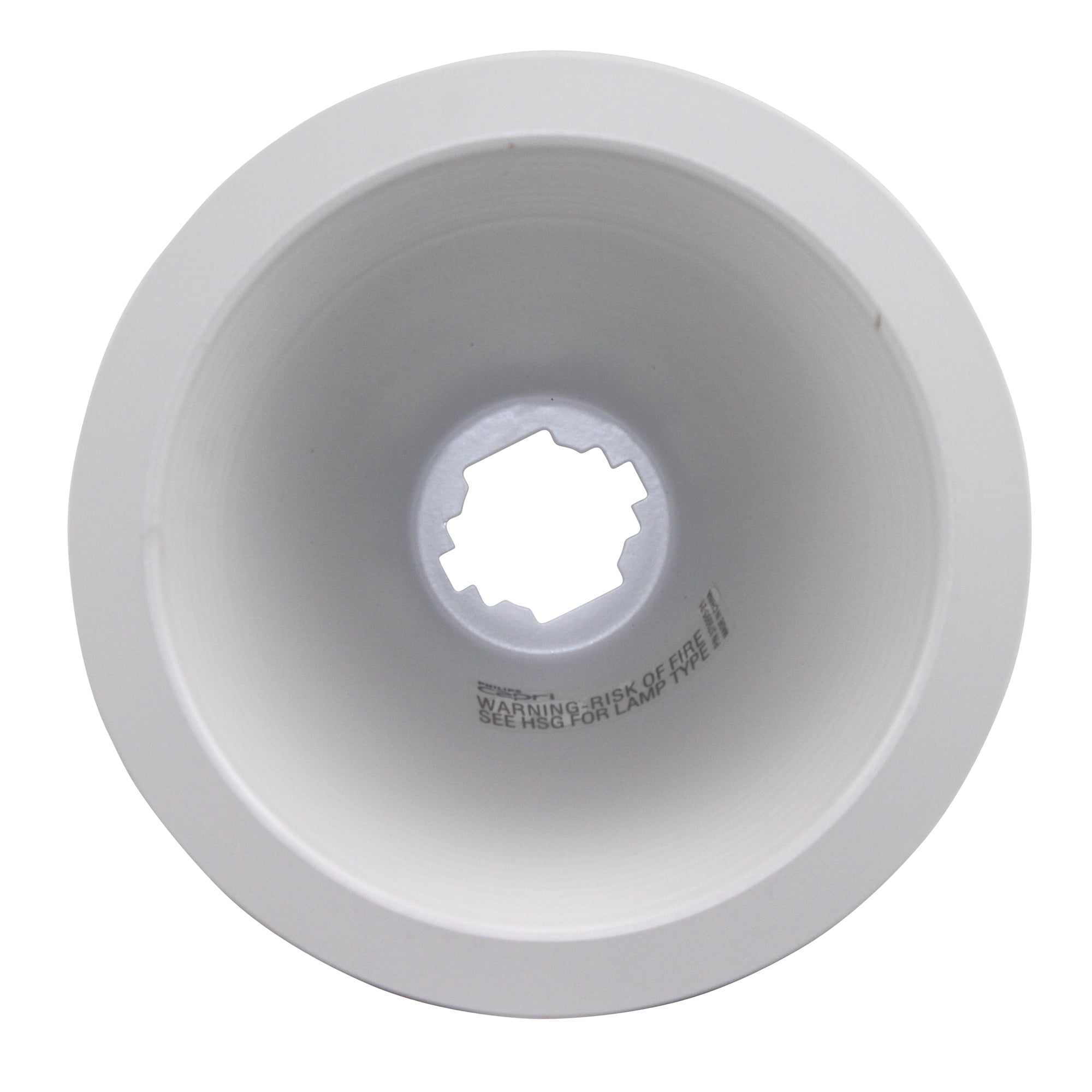 Capri Lighting Par 30 R30 White Baffle Incadescent & Fluorescent Recessed Trim; White