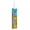 thumbnail image 2 of Liquid Nails LN-150 Adhesive Caulk, Bright White, 40 to 100 deg F, 10.1 oz Cartridge, 2 of 2