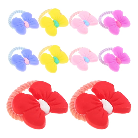 PAMINGONO Dog Grooming Bows Multi 10Pcs