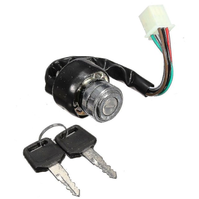 Interruptor YONGSHENG y llaves del cilindro de encendido por cable de motocicleta