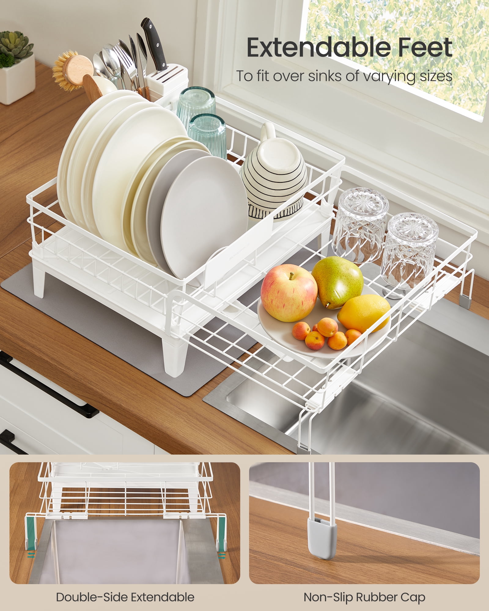 SONGMICS Dish Drying Rack - Thumbnail 3