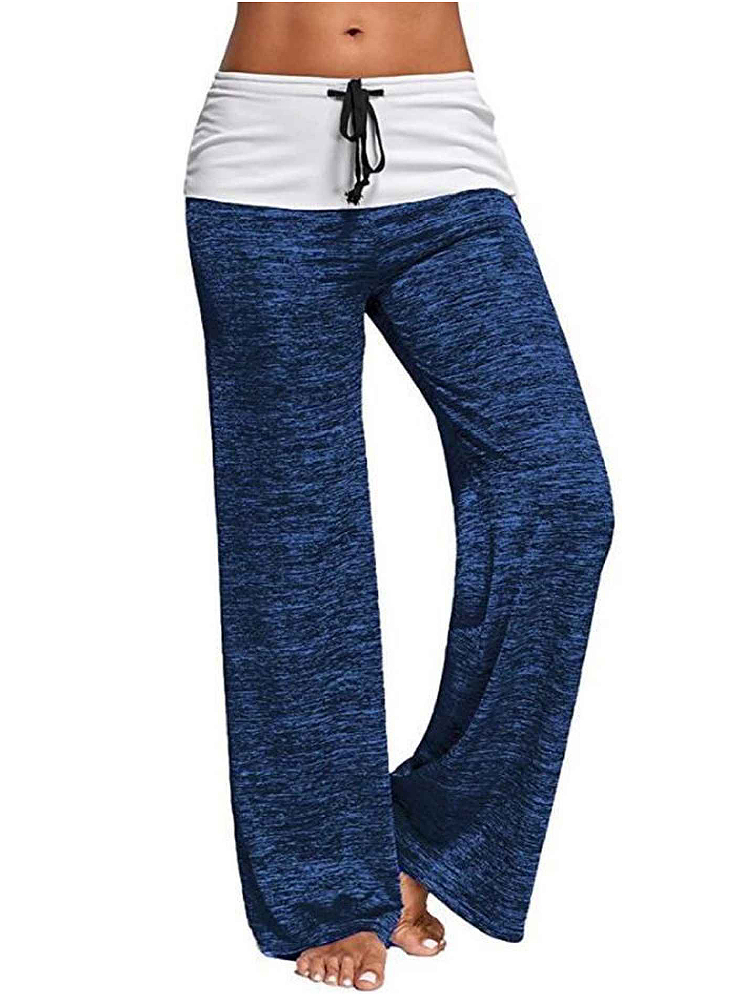 Hanerdun Women Quick Dry Yoga Pants Sweatpants Female Wide Leg Sports