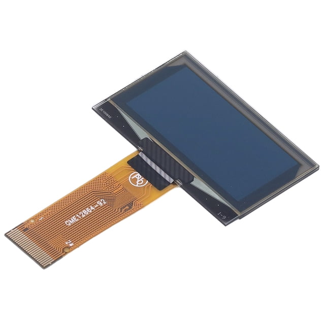 Digital LCD Board, Flexible SSD1309 Drive Easy Installation LCD Display Module Low Power Consumption for Electronics MRC128-1 White,MRC128-2 Yellow,MRC128-3 Blue