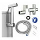 thumbnail image 1 of Rociador de bidé Hygienic Choice, mango flexible, agarre cómodo, accesorio de bidé de acero inoxidable para inodoro, ducha para mascotas limpia, presión de agua ajustable, fácil instalación, 1 of 1