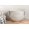 thumbnail image 5 of 10 Strawberry Street Simply White Juego De 6 Cuencos Para Cereales Cupé De 7", 5 of 5