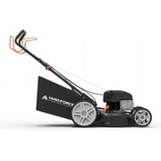 Yard Force YF22-3N1SP Self-Propelled Lawn Mower - 150cc Briggs & Stratton Engine, 22” Steel Deck, 3-in-1 Cutting System, Single-Lever Height Adjustment, Compact Fold Handle,