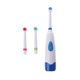 thumbnail image 1 of Cepillo de dientes eléctrico giratorio impermeable con 3 cabezal de cepillo, azul Feliz Sencillez, 1 of 5