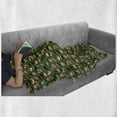 thumbnail image 6 of Sushi Soft Flannel Fleece Blanket, Seafood Themed Traditional Sushi Rolls Consisting of Rice Raw Fish Veggies in Seaweed, Cozy Plush for Indoor and Outdoor Use, 50" x 70", Multicolor, by Ambesonne, 6 of 6