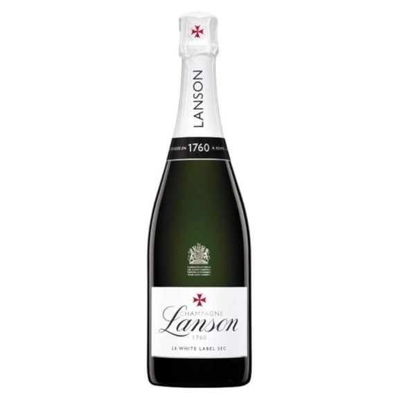 Champagne Lanson 1760 Le White Label Sec 750 ml Lanson 1760 Le White Label Sec
