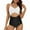 White, variant on Womens One Piece Swimsuit Sets Women Slim Tankini Swimwear Red Size S