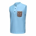 thumbnail image 5 of BRGZLK Men's Tank Tops Casual Fashion Sports Print Undershirts Summer Sleeveless Workout Gym Shirts with Button Up Pocket, 5 of 7