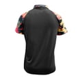 thumbnail image 3 of Dresfit Mens Patriotic Polo Shirts Short Sleeve Lapel Camo Shirt 1776 - 2026 250 Anniversary Usa Graphic Tees Muscle Patchwork 4th Of July Shirts Dark Gray 2XL, 3 of 3
