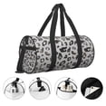 thumbnail image 5 of KLL Wild Animal Leopard Duffle Bag For Men Women Sport Gym Fitness Tote Travel Training Workout Basketball Football Weekender, 5 of 8