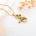 thumbnail image 6 of Dog / Cat Paw Print Urn Necklace for Ashes Women Men Infinity Necklaces Pet Cremation Jewelry for Ashes Memorial Gifts Memorial Keepsake for Dog, Cat Pet, 6 of 8
