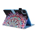 thumbnail image 6 of Dteck Case for iPad Pro 11-in. (M4) 2024 Release,Magnetic Leather Pattern Card Slots Wallet Smart Case Shockrpoof Rubber Kickstand Cover for iPad Pro 11" 2024,National Mandala, 6 of 8