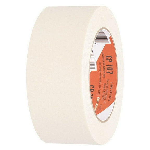 Shurtape Masking Tape,1 7/8" W,60 yd L,Tan,PK24 100466