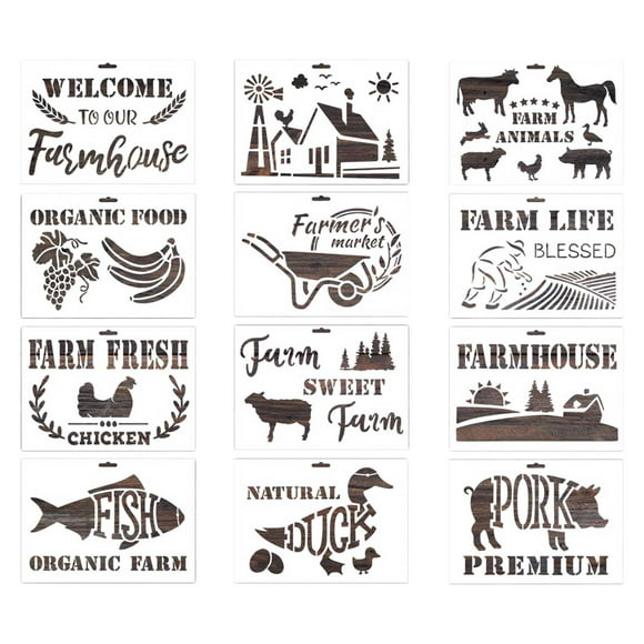 Farm Stencils