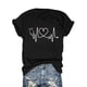 thumbnail image 1 of Women's Nurse-Themed Graphic Tee - Casual Crew Neck, Short Sleeve, Cotton, Machine Washable - Perfect for Spring & Summer, 1 of 6