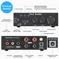 thumbnail image 2 of Amplificador receptor de audio estéreo Bluetooth 5.0 Fosi Audio BL20C, 2 of 7