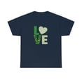 thumbnail image 2 of Love St Patrick's Day Irish Fashion Green Unisex Heavy Cotton Tee sale, 2 of 9